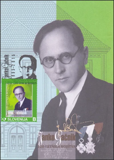 120 - LETNICA ROJSTVA JANKO GAČNIK 1895 - 2015